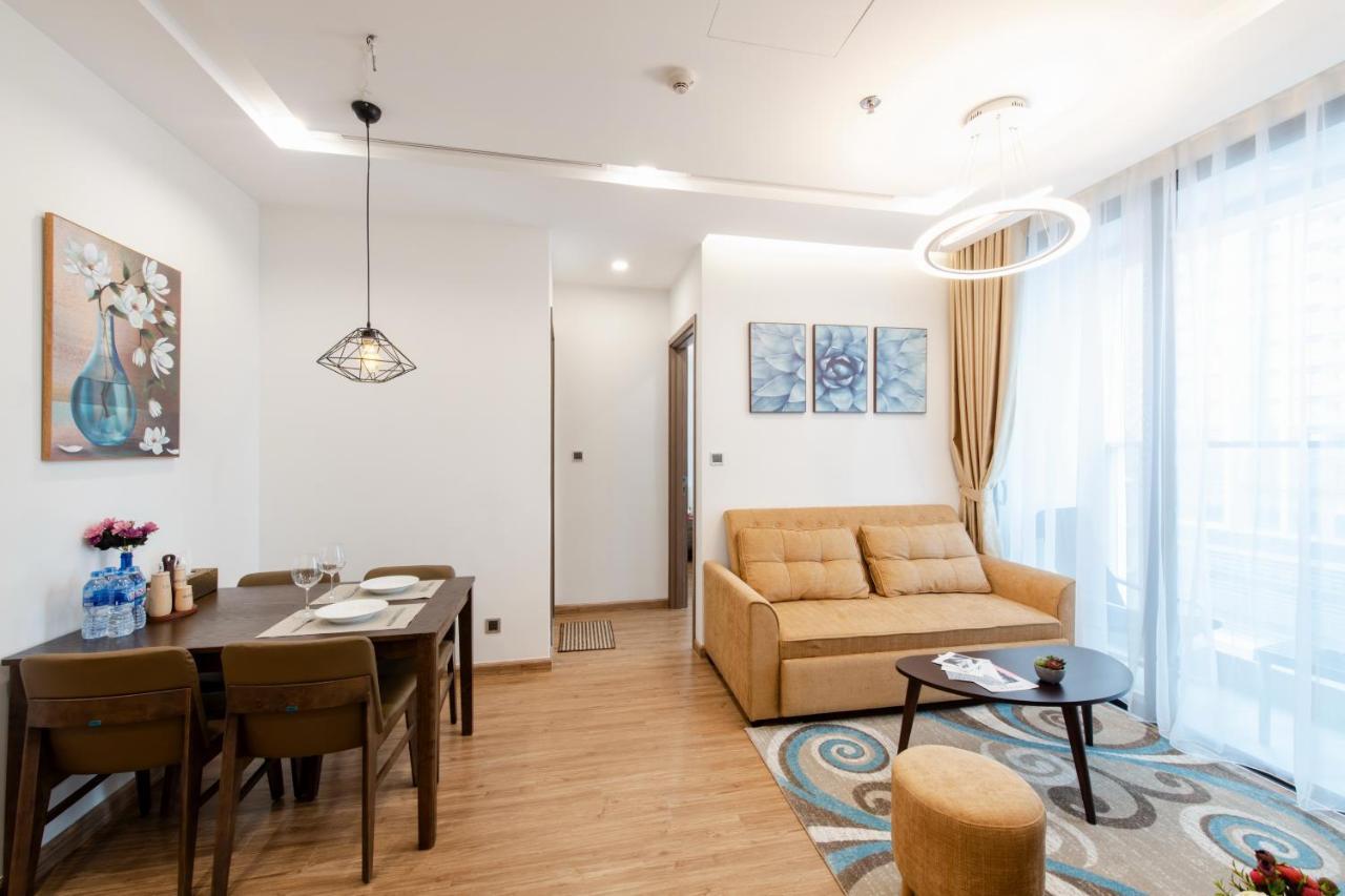 Hi-Home Suites - Vinhomes Metropolis ハノイ市 エクステリア 写真