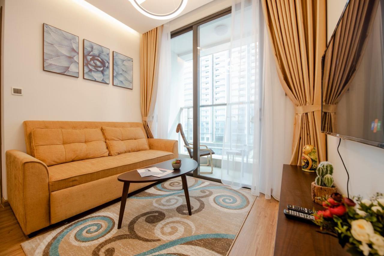 Hi-Home Suites - Vinhomes Metropolis ハノイ市 エクステリア 写真