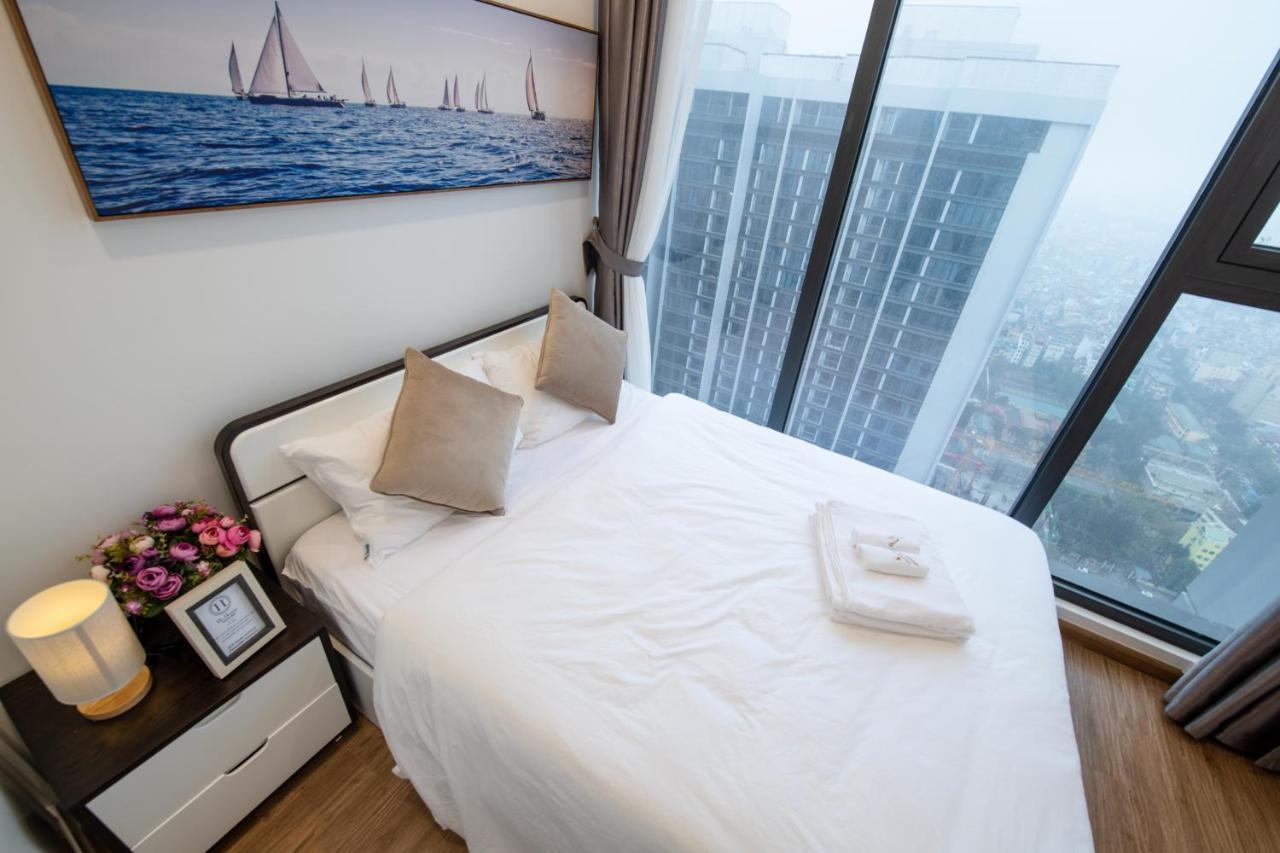 Hi-Home Suites - Vinhomes Metropolis ハノイ市 エクステリア 写真