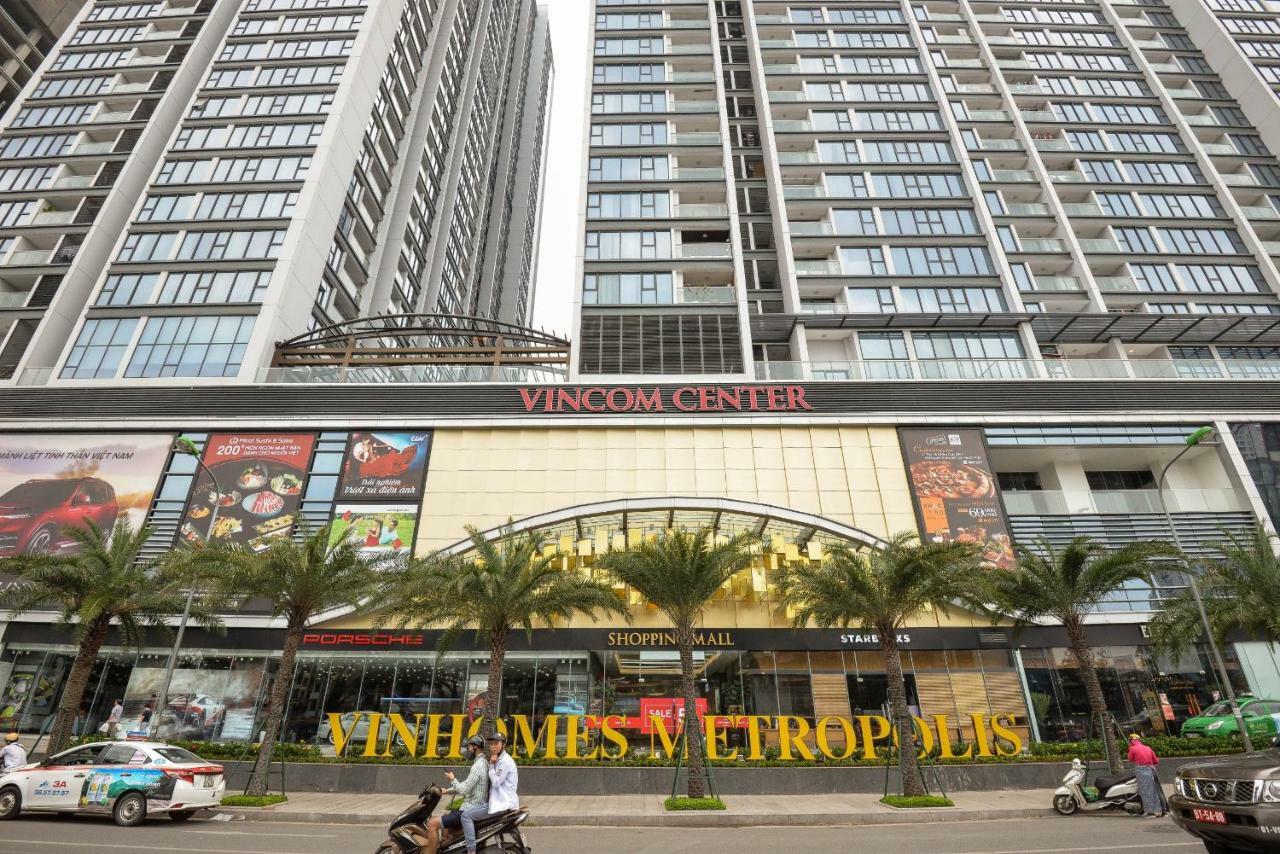 Hi-Home Suites - Vinhomes Metropolis ハノイ市 エクステリア 写真