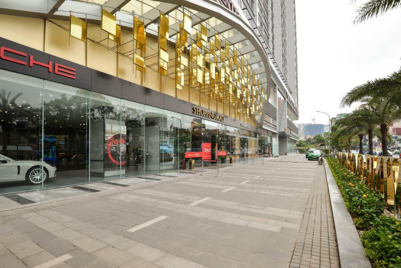 Hi-Home Suites - Vinhomes Metropolis ハノイ市 エクステリア 写真